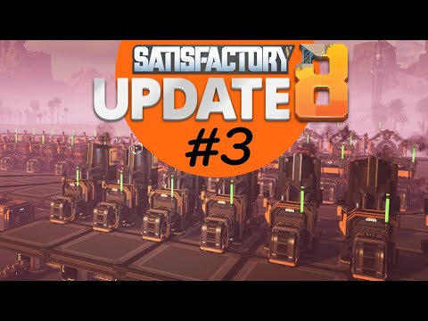The First Large Factory! | Modded Satisfactory U8 #3