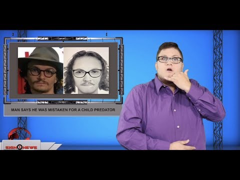 Man says he was mistaken for a child predator (ASL - 8.19.19)