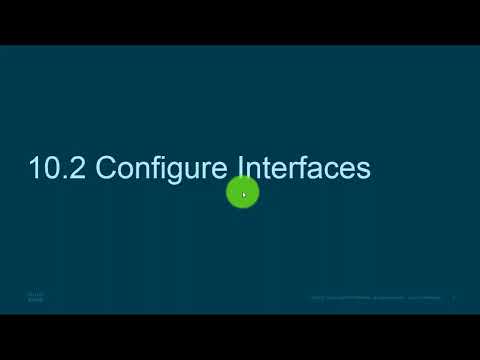 CCNA v7 Module 10  Basic Router Config