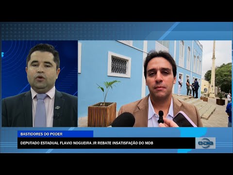 Deputado Estadual Flavio Nogueira Jr rebate insatisfação do MDB 13 01 2023