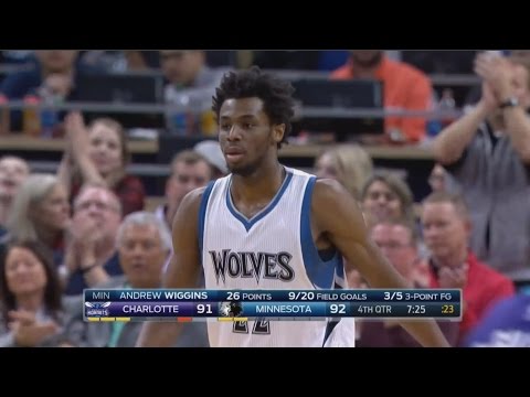 Andrew Wiggins Full highlights 29 Points 11/15/2016 Hornets @ Timberwolves