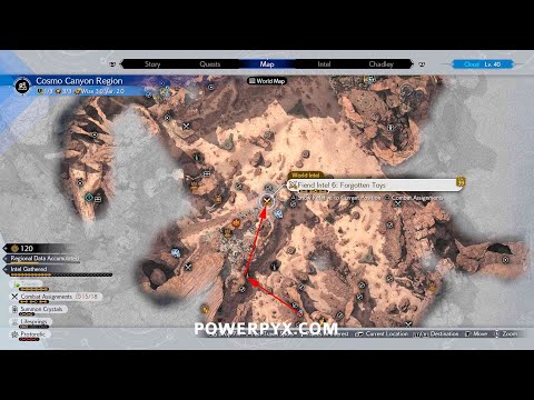 How to get Too Ancient Capital Tower - Cosmo Canyon - FINAL FANTASY VII REBIRTH