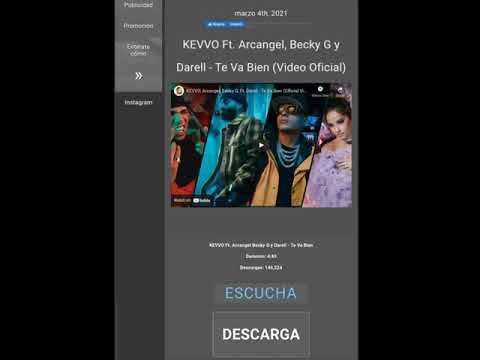 KEVVO Ft. Arcangel,  Becky G & Darrell - Te Va Bien