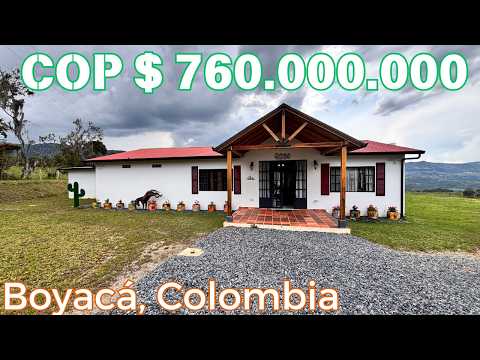 📌 ESPECTACULAR FINCA EN VENTA – MONIQUIRÁ, BOYACÁ