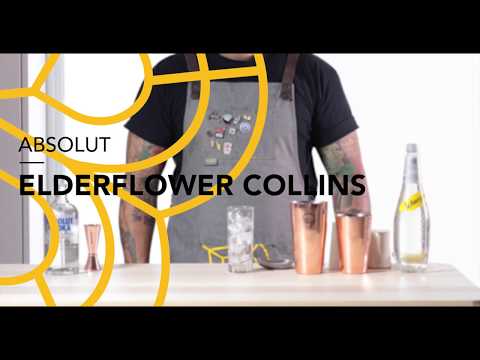 Absolut Elderflower Collins