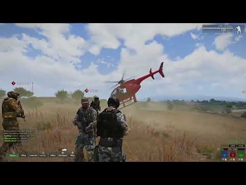 Best landing ive ever seen in Arma 3 King of the Hill