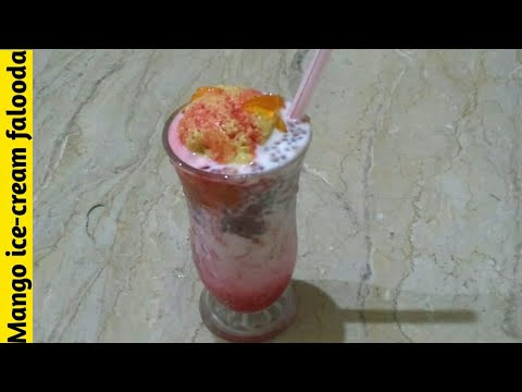 Ice_cream falooda recipe | ice_cream falooda by unaiza sheikh kitchen