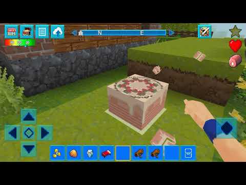 Сид на деревню в RealmCraft