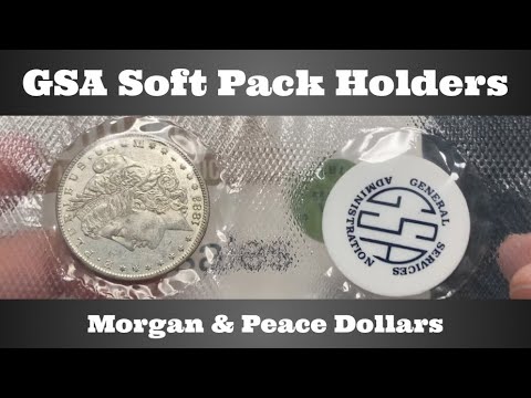 GSA Soft Pack Holders - Morgan & Peace Dollars