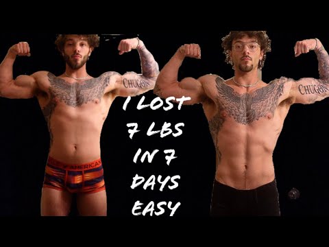 I let myself go for a week to see how fast I could lose it! (Weight Loss)