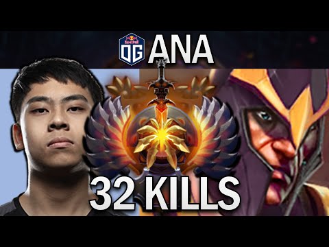 OG.ANA SMURF SILENCER WITH 32 KILLS & WITCH BLADE - ROAD TO TI11 DOTA 2