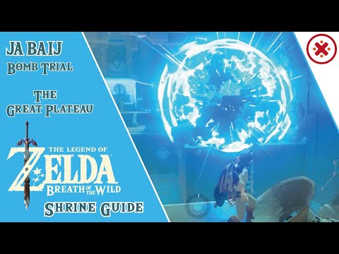 GUIDE Ja Baij (Bomb) Shrine Legend of Zelda Breath of the Wild (All Chests)