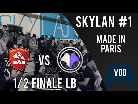 [SkyLAN#1-VoD] 1/2 Finale LB: Team aAa vs Millenium