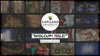 “Wolcum Yole!”  from A Ceremony of Carols, Op.28  |  Benjamin Britten【CapU Music】【Virtual Choir】