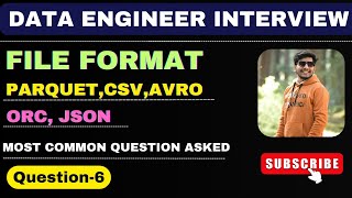Big Data File Formats Explained | CSV, JSON, Parquet, ORC, Avro for Data Engineers