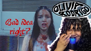 BAD IDEA RIGHT Olivia Rodrigo Music Video |Reaction