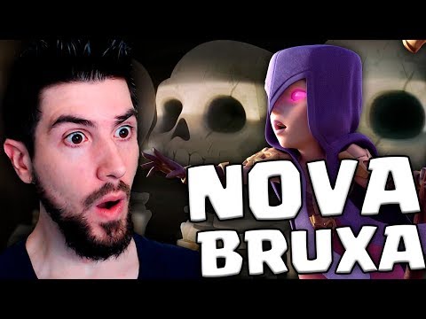 USEI A NOVA BRUXA DO CLASH ROYALE E FOI UMA SURPRESA!