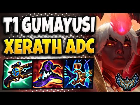 T1 Gumayusi Xerath ADC vs Senna - Patch 25.11 Korea Challenger