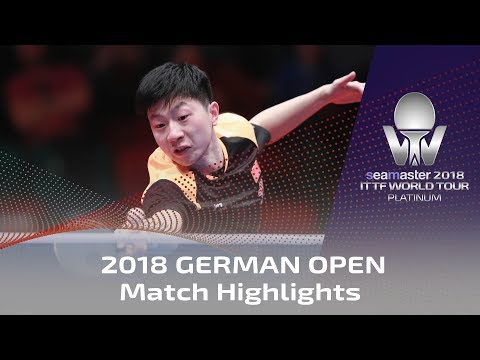 2018 German Open Highlights I Ma Long vs Xu Xin (Final)