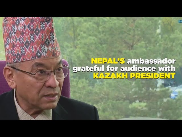Milan Raj Tuladhar - the Ambassador of Nepal to Kazakhstan