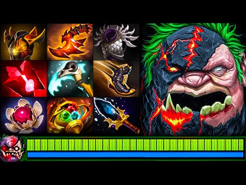 🔥 Pudge Is An UNSTOPPABLE RAIDBOSS Late Game | Almost 9000HP Without Heart of Tarrasque