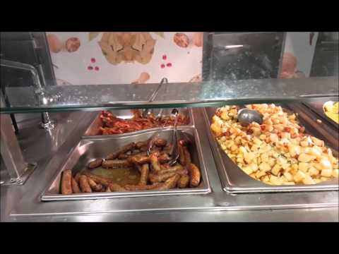 Almoço nos Estados Unidos na Faculdade