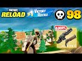98 Elimination RELOAD ZERO BUILD Gameplay Wins NEW Fortnite Chapter 6