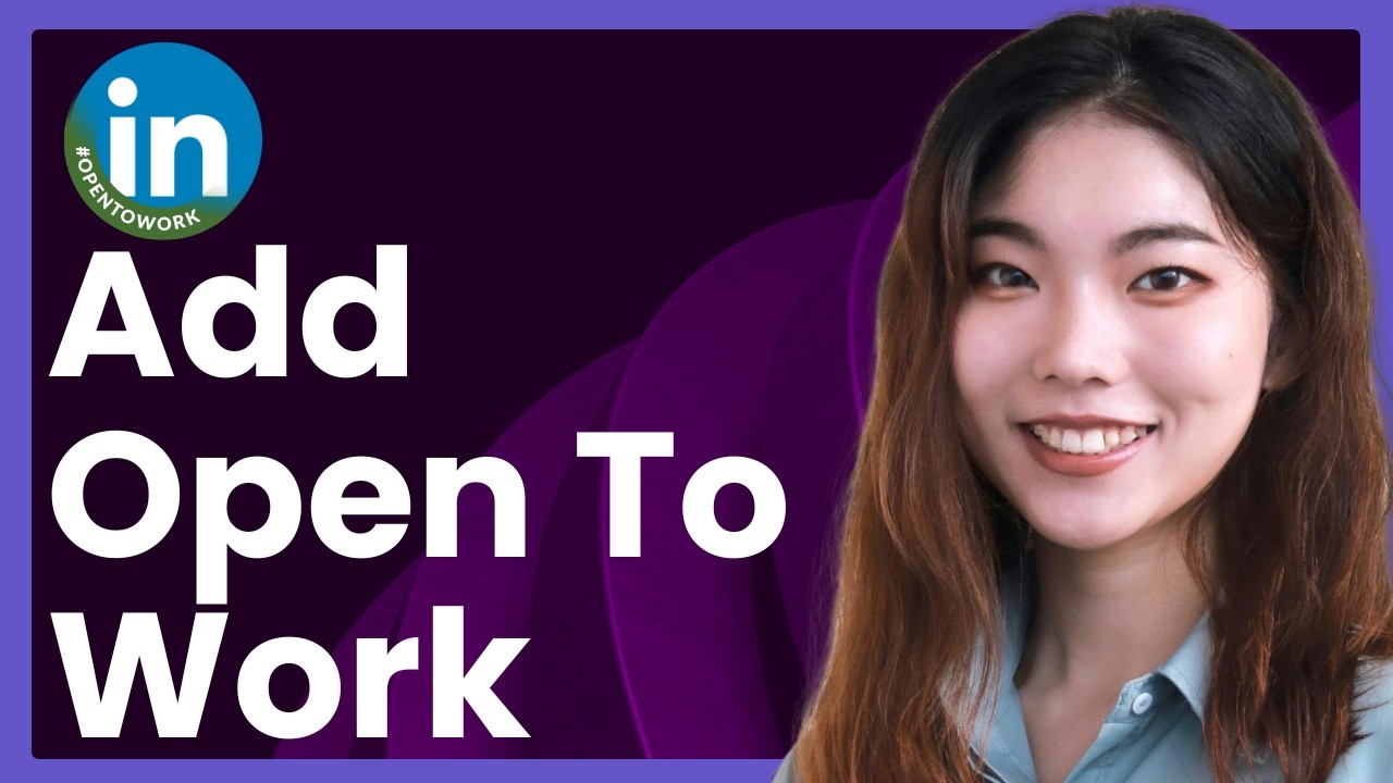 How To Add Open To Work On LinkedIn Profile Picture (Fast & Easy)