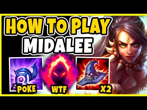 MIDALEE IS BACK SEASON 10! INSANE ONE-SHOTS!Mid Nidalee Guide Gameplay (Ranked)! - League of Legends
