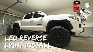 How To Install LED Reverse Lights | 2016 - 2023 Toyota Tacoma | Lasfit Auto LED