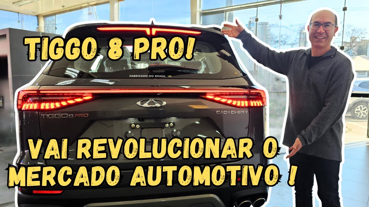O Melhor SUV Grande do Brasil | Tiggo 8 Pro 2025 Lançamento !