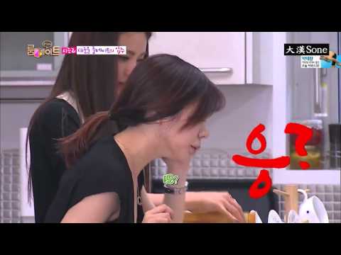 140921 NaNa黃瓜切塊 Sunny覺得好笑