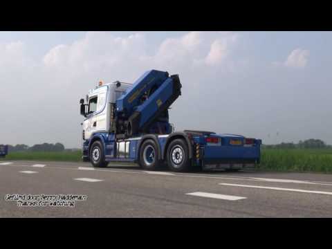Uittocht - Truckshow Nederhemert 2016 - Trucks with Loud Open  Pipes Sound !