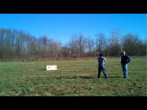 Peter shooting his badass AR15