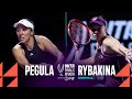 WTA – Masters 2025 : ce sera Sabalenka – Rybakina en finale (vidéos)
