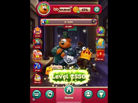 Toon blast | levels 2540 - 2549