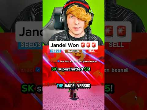 JANDEL WON.. (Admin Abuse War) #shorts #roblox #growagarden #stealabrainrot