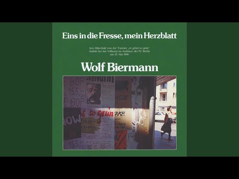 Video thumbnail for Wann ist denn endlich Frieden (Live)