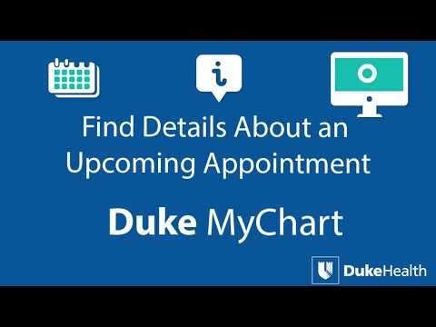 Duke Mychart
