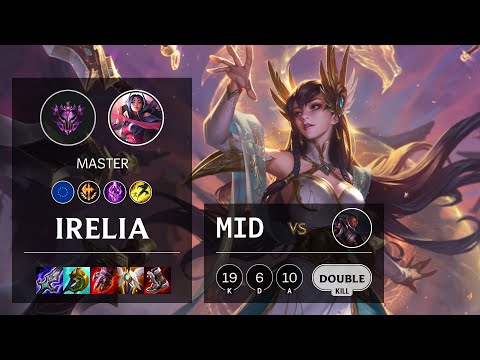 Irelia Mid vs Lucian - EUW Master Patch 11.16