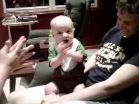 Caleb Clapping!
