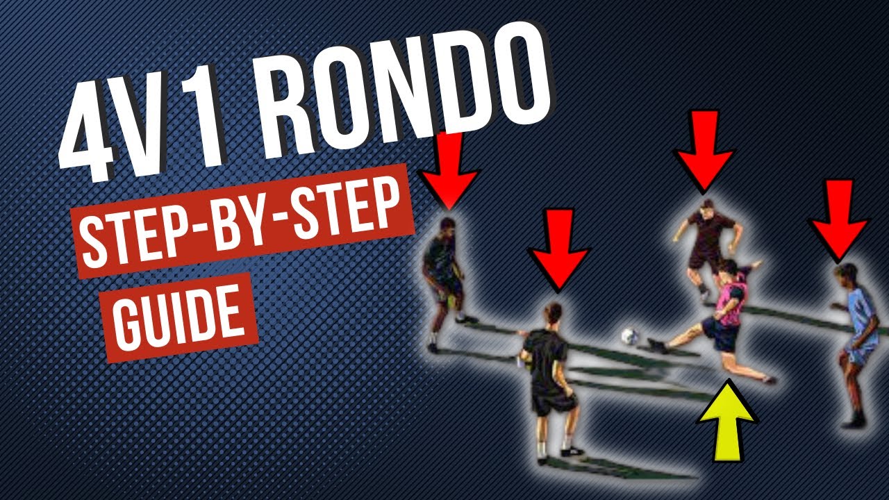 4v1 Soccer Rondo (Keepaway): How To Guide For Beginners
