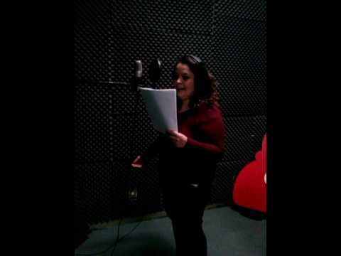 EN PLENA GRABACIÓN DEL DISCO HOMENAJE A CRIS MORENA CORAZÓN CON AGUJERITOS