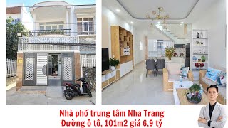 Nhà phố trung tâm Nha Trang 101m2 giá chỉ 6,9 tỷ