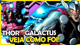 THOR VS GALACTUS: OS ÚLTIMOS DIAS DA TERRA - VEJA COMO FOI