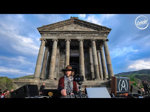 Acid Pauli live at Garni Temple near Yerevan, Armenia for Cercle