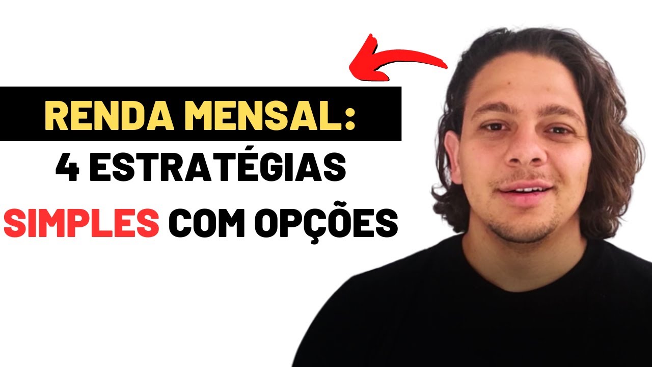 RENDA MENSAL COM OPÇÕES: Estratégias simples para ganhar prêmio todo mês.