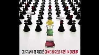 Cristiano De Andrè " Disegni nel Vento" Come in cielo così in guerra 2013