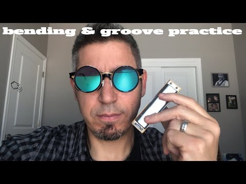 12 bar Bending/Groove Practice on C harmonica