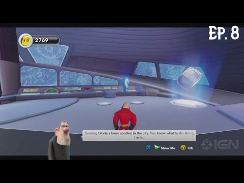 Disney Infinity - The Incredibles - Episode 8: Bringing Snoring Gloria In